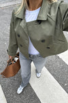 Luna Trenchcoat Green