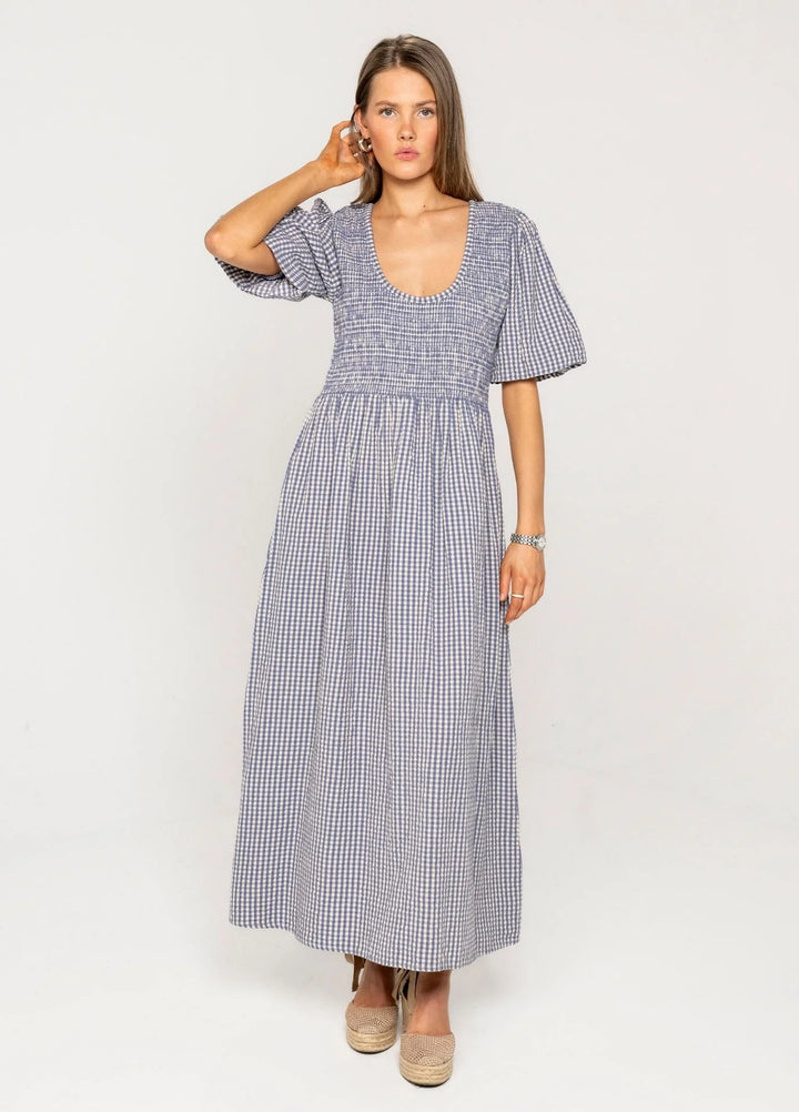 Rani Dress Misty Blue