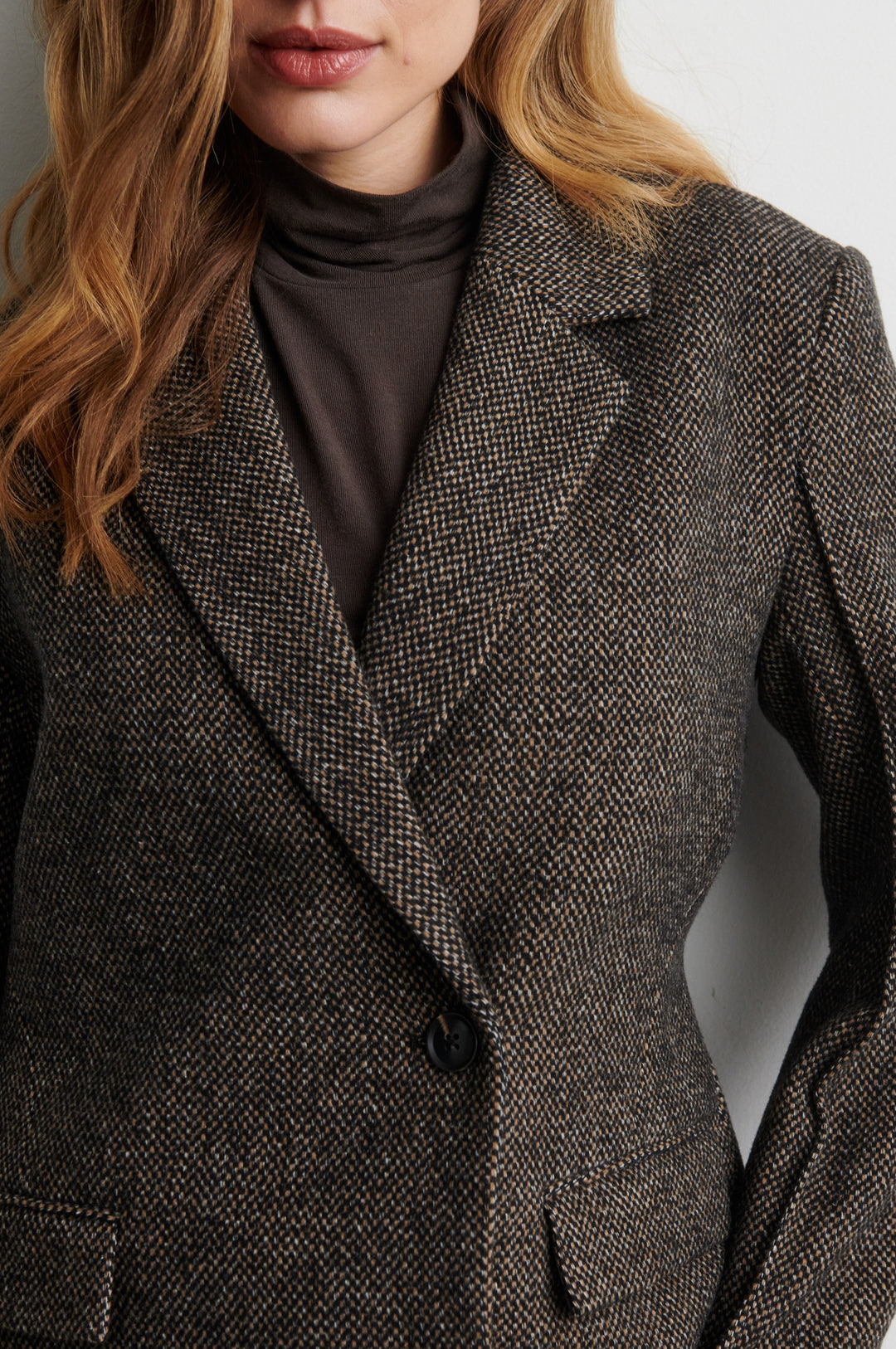 Emi New Fitted Blazer Demitasse