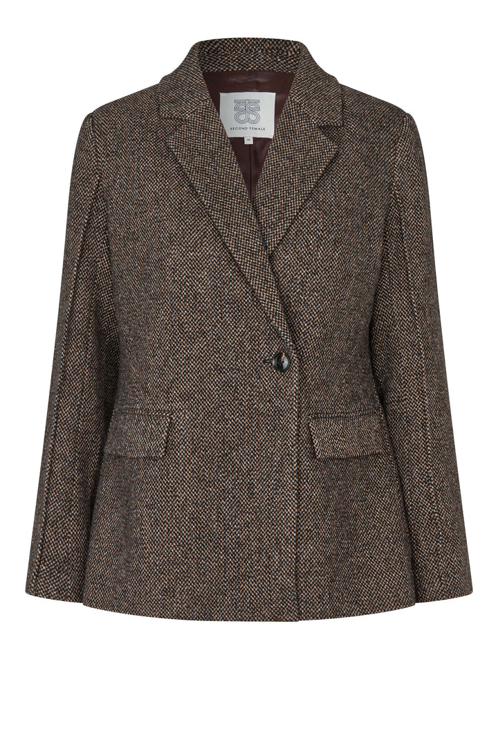 Emi New Fitted Blazer Demitasse
