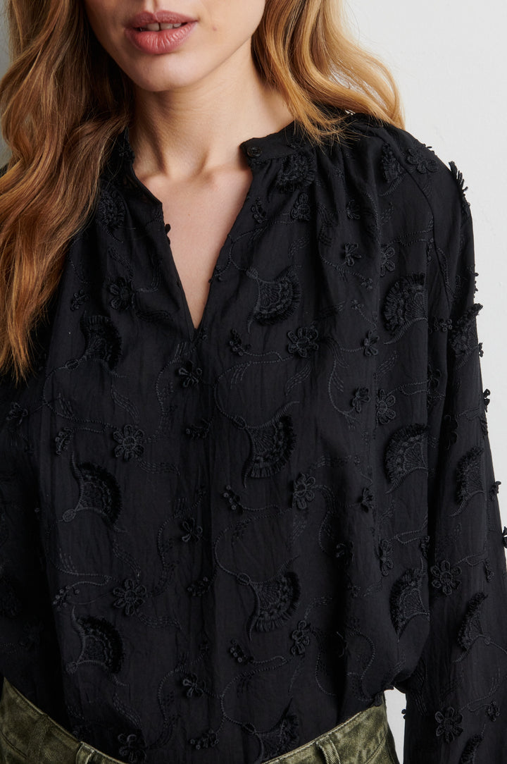 Rosalil Blouse Black