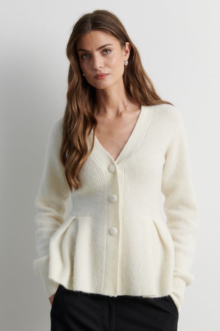 Faira Knit Cardigan Birch