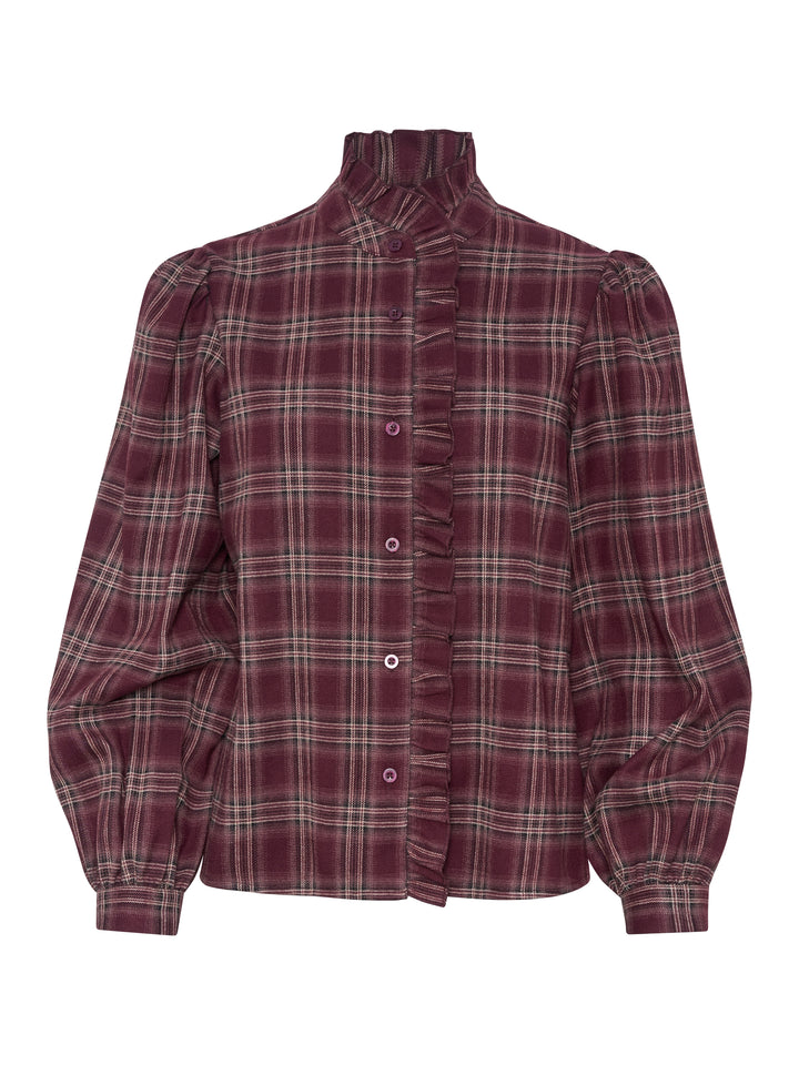 Charlotte Blouse Wine