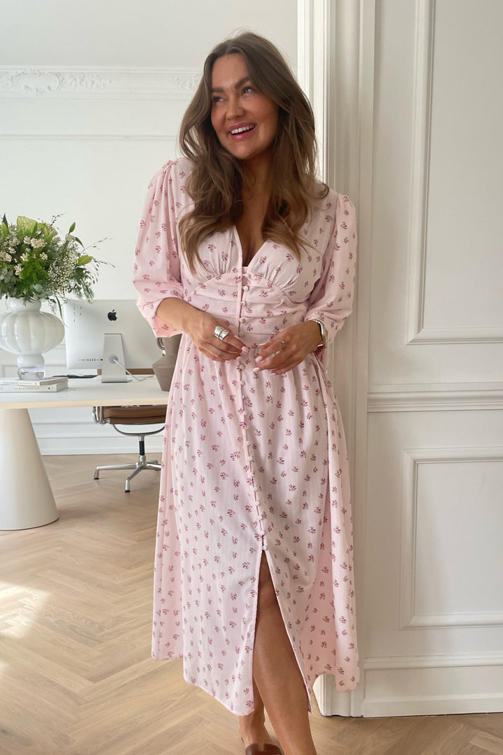Adel Long Dress Pink