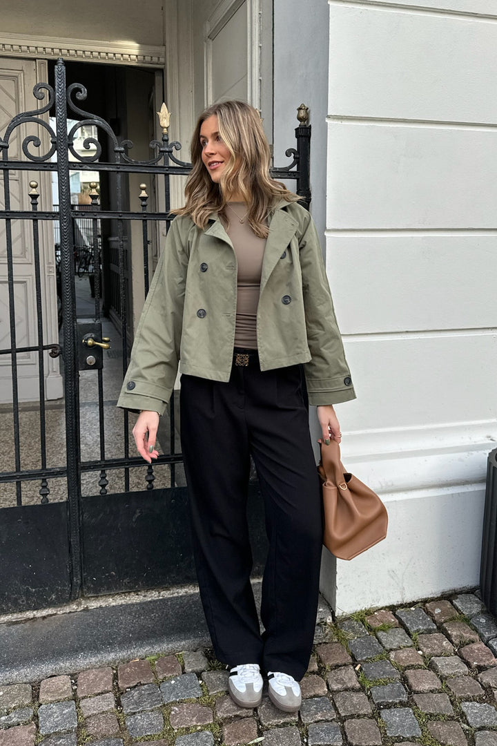 Luna Trenchcoat Green