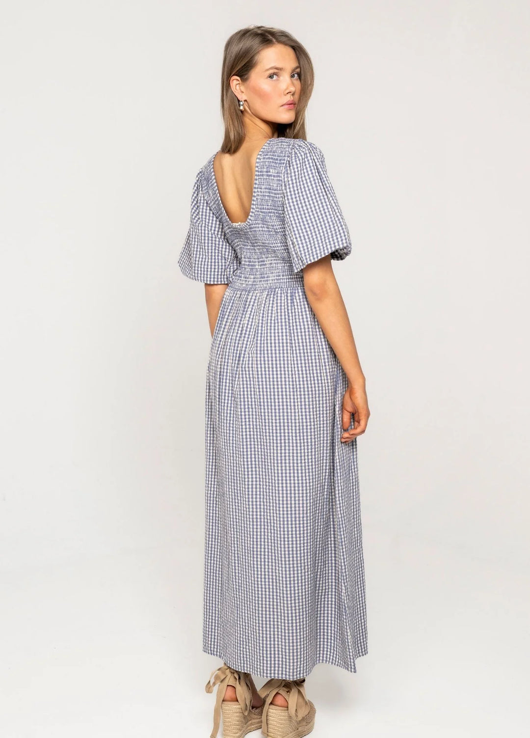 Rani Dress Misty Blue