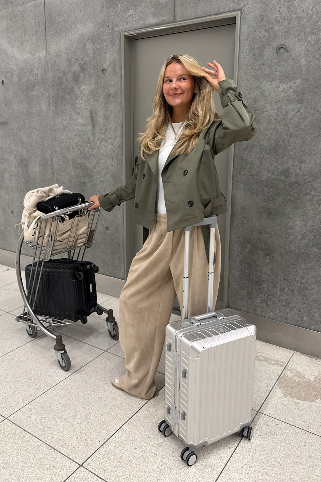 Alma Trenchcoat Green