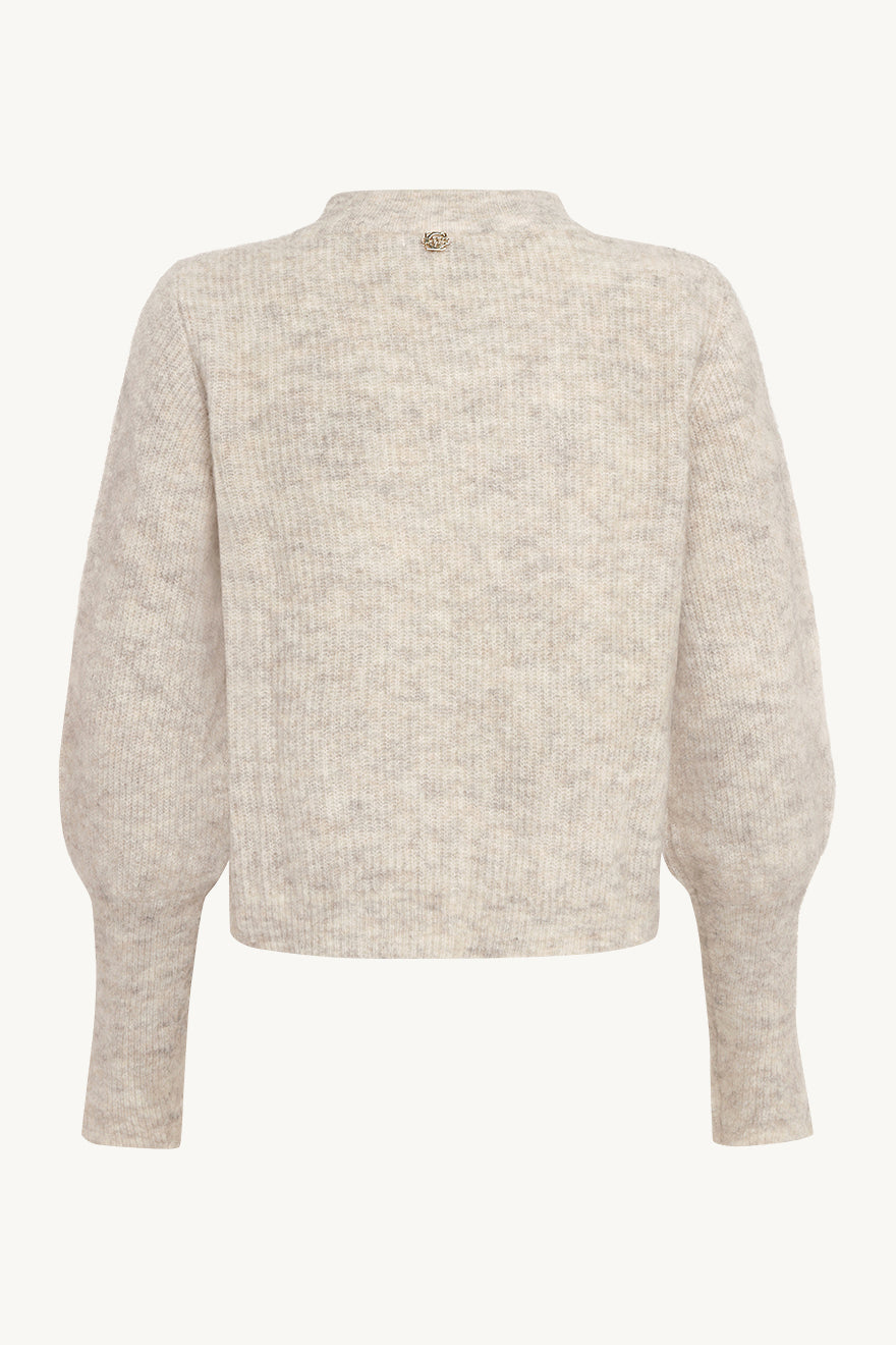 Chelsea Knit Snow White Melange