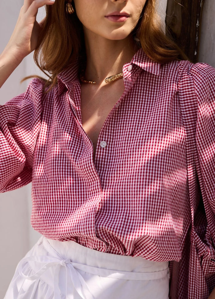 Amy Blouse Tuscany Red