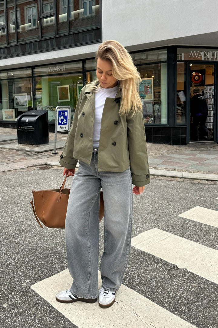 Luna Trenchcoat Green