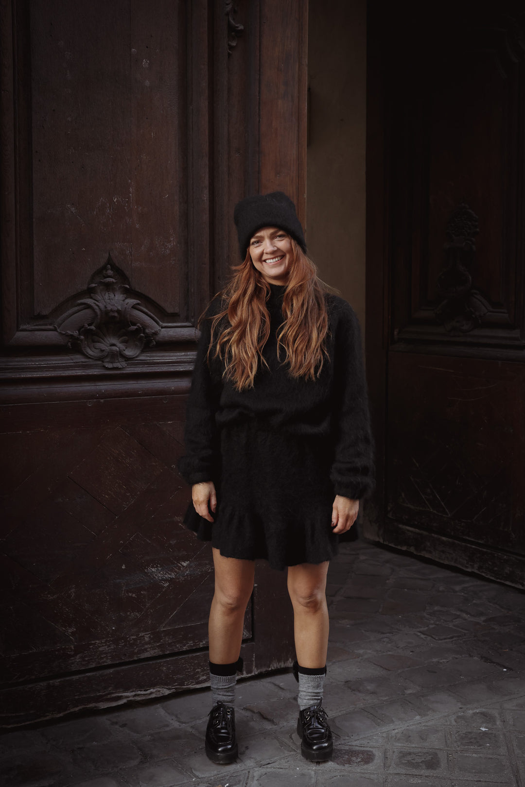 Boxy Beanie Black