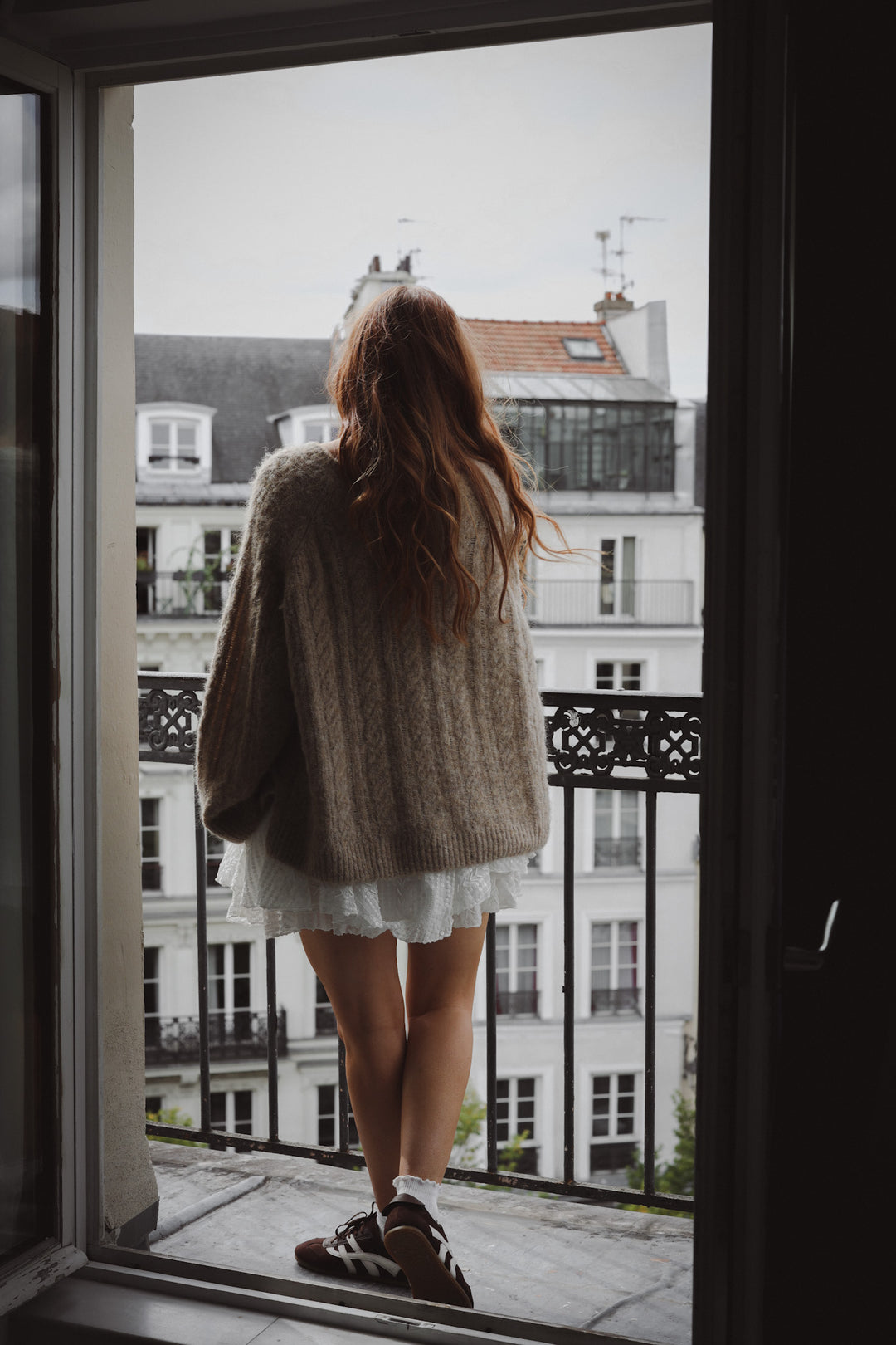 Cozy Sweater Beige Melange