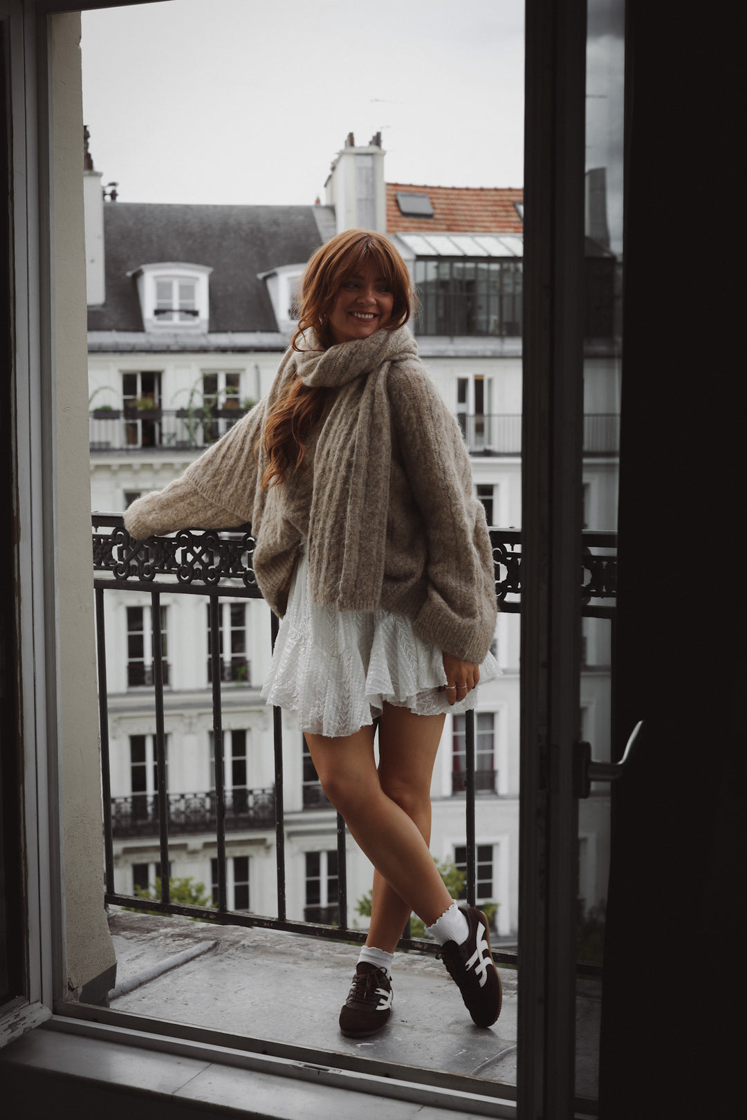 Cozy Sweater Beige Melange