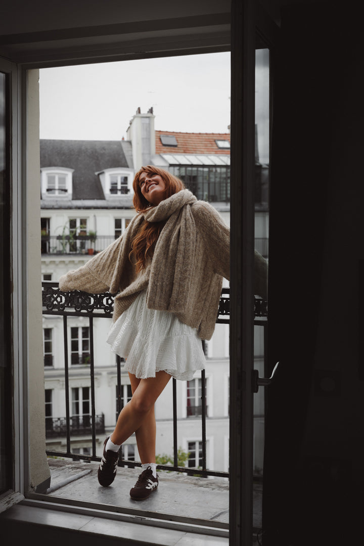 Cozy Sweater Beige Melange