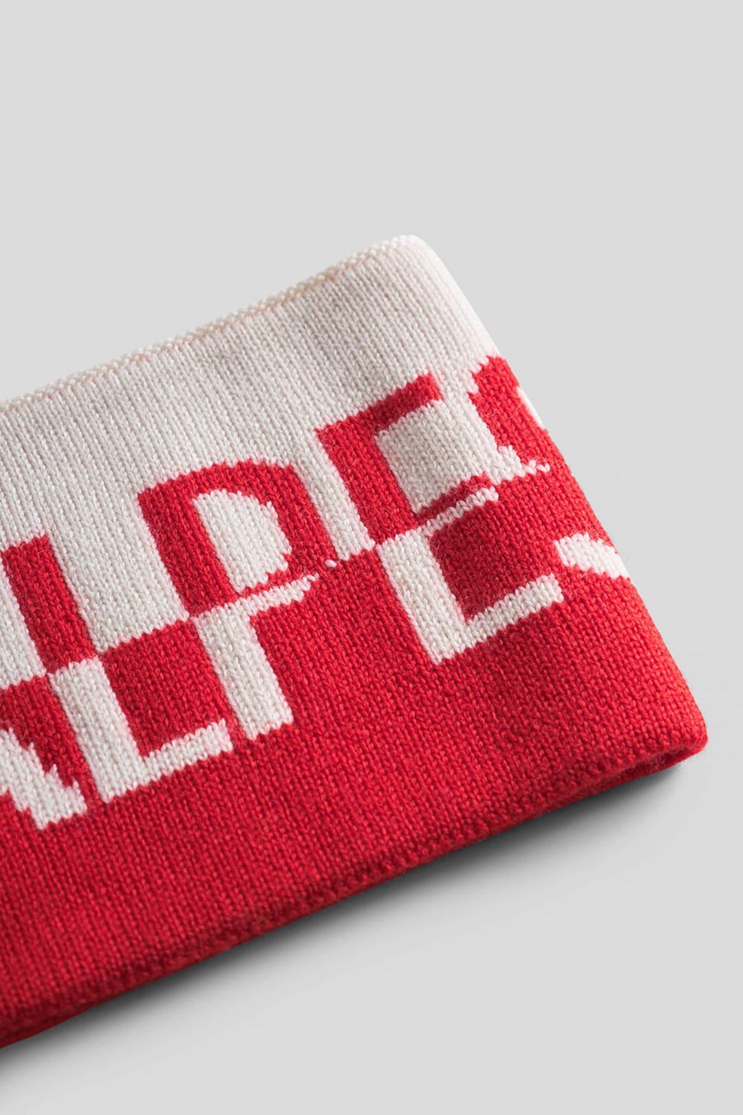Les Alpes Headband Scarlet Red
