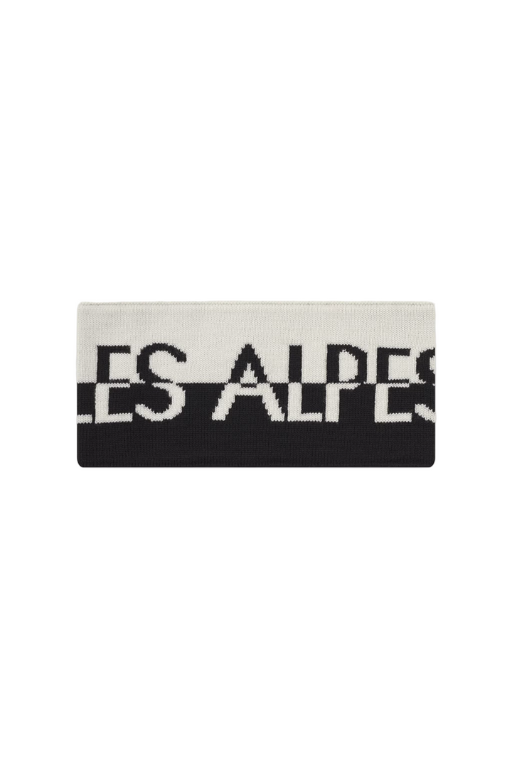 Les Alpes Headband Black