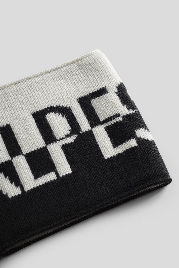 Les Alpes Headband Black