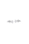 The Tiny Star Earrings Silver