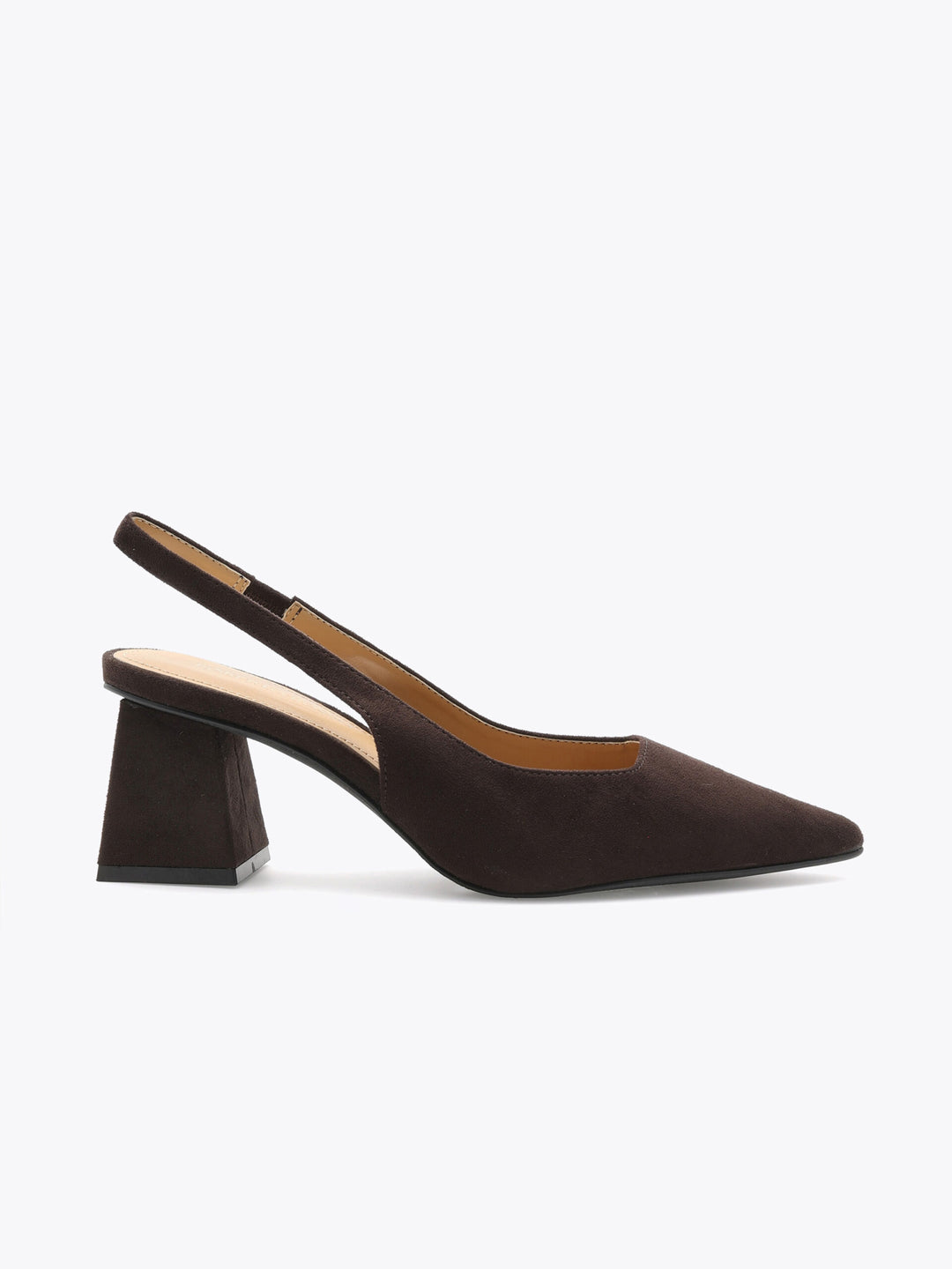 Pia Slingback matte Kaffe