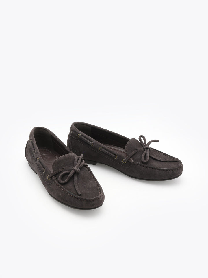Nara Loafer suede Kaffe