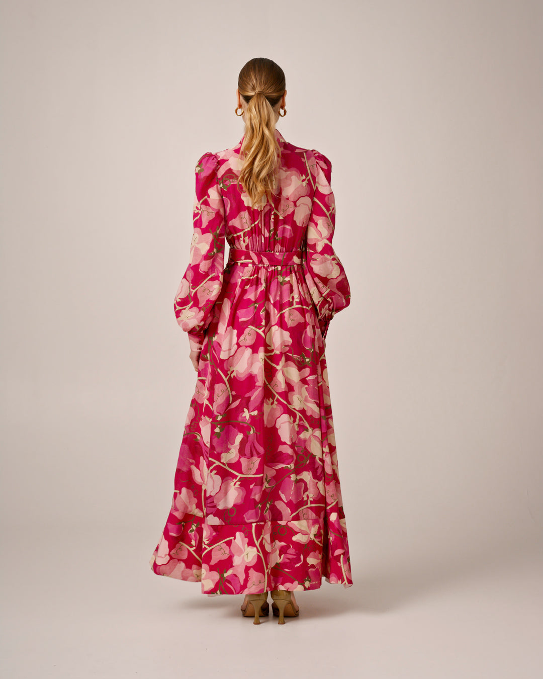 Viscose Belt Dress Amour