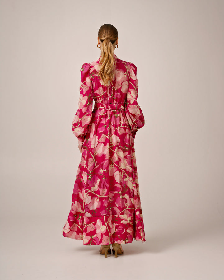 Viscose Belt Dress Amour