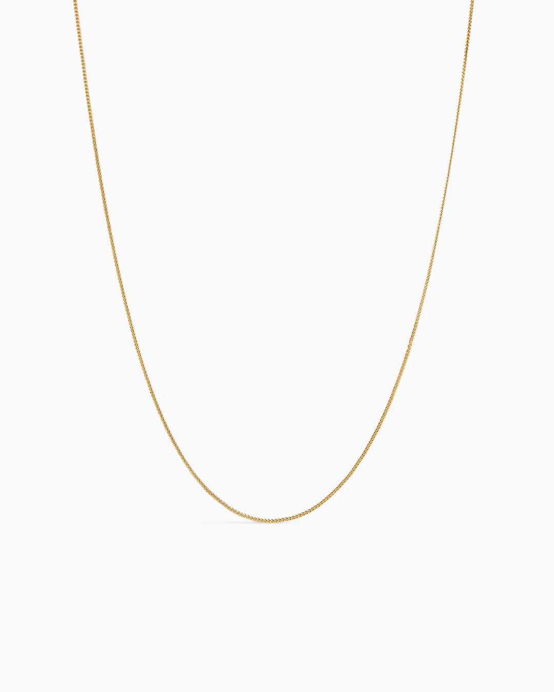Thin Chain Gold 52cm