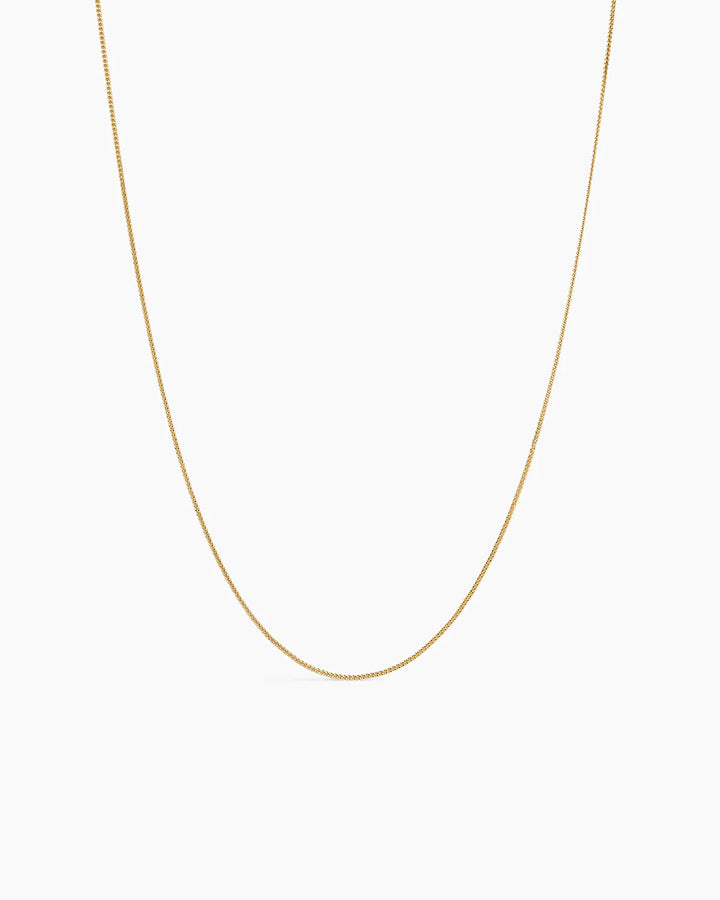 Thin Chain Gold 52cm