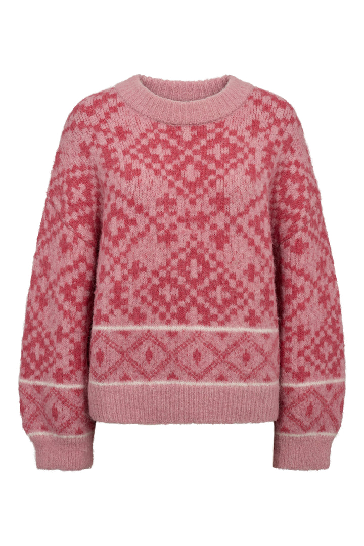 Luxana Knit Pullover Rose/Pink