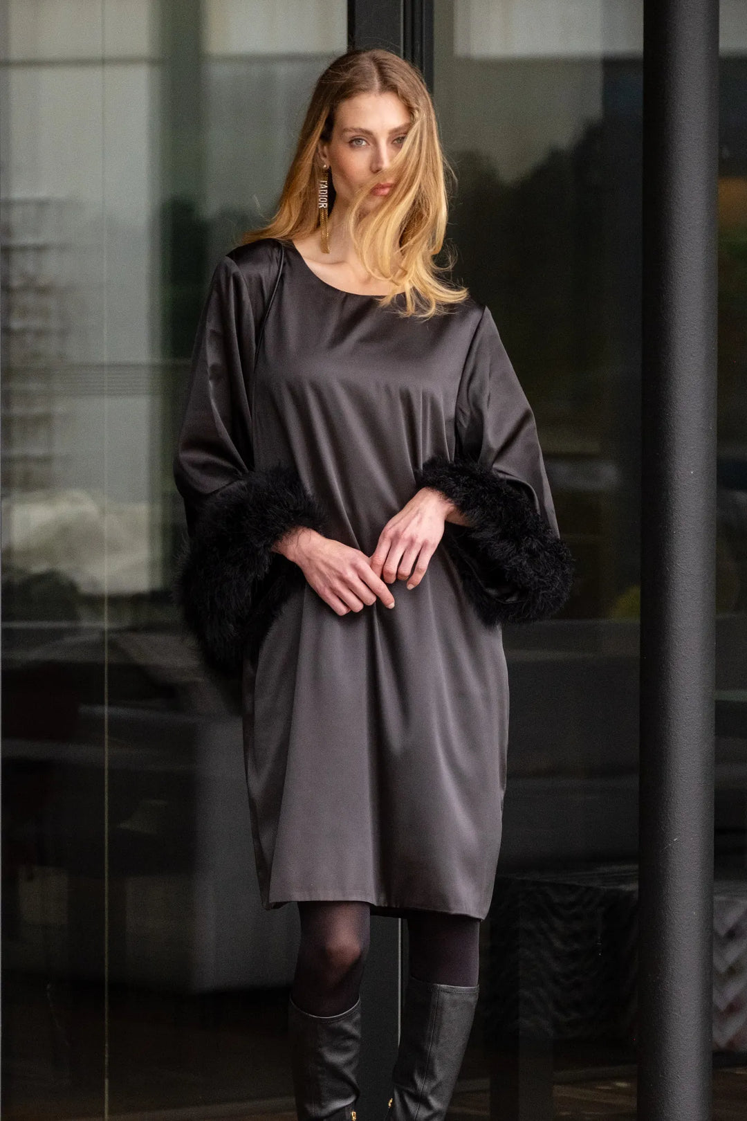 Fashionable Dress Black