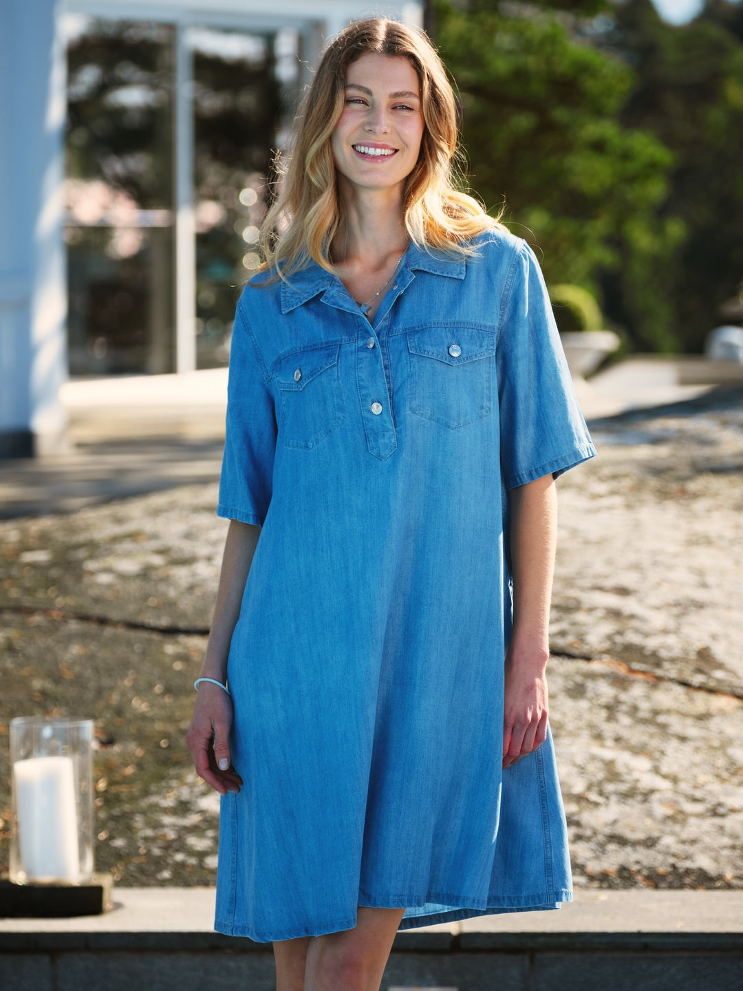 Molly Dress Navy