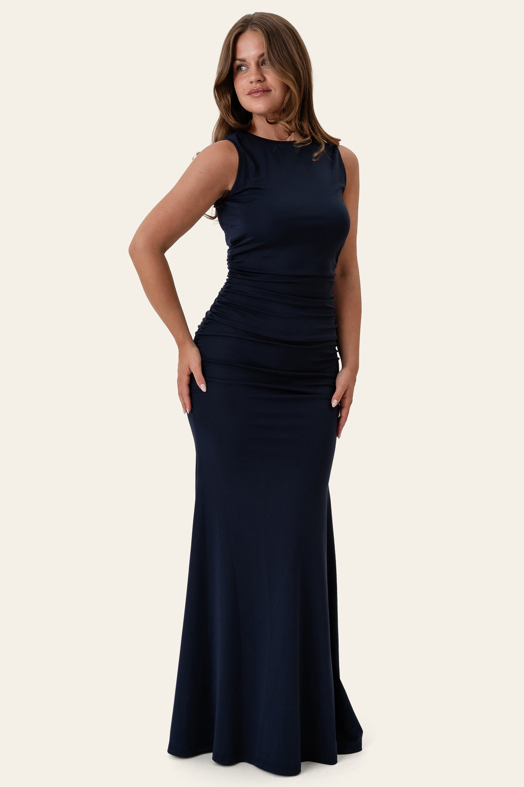 Anna Maxi Dress Navy