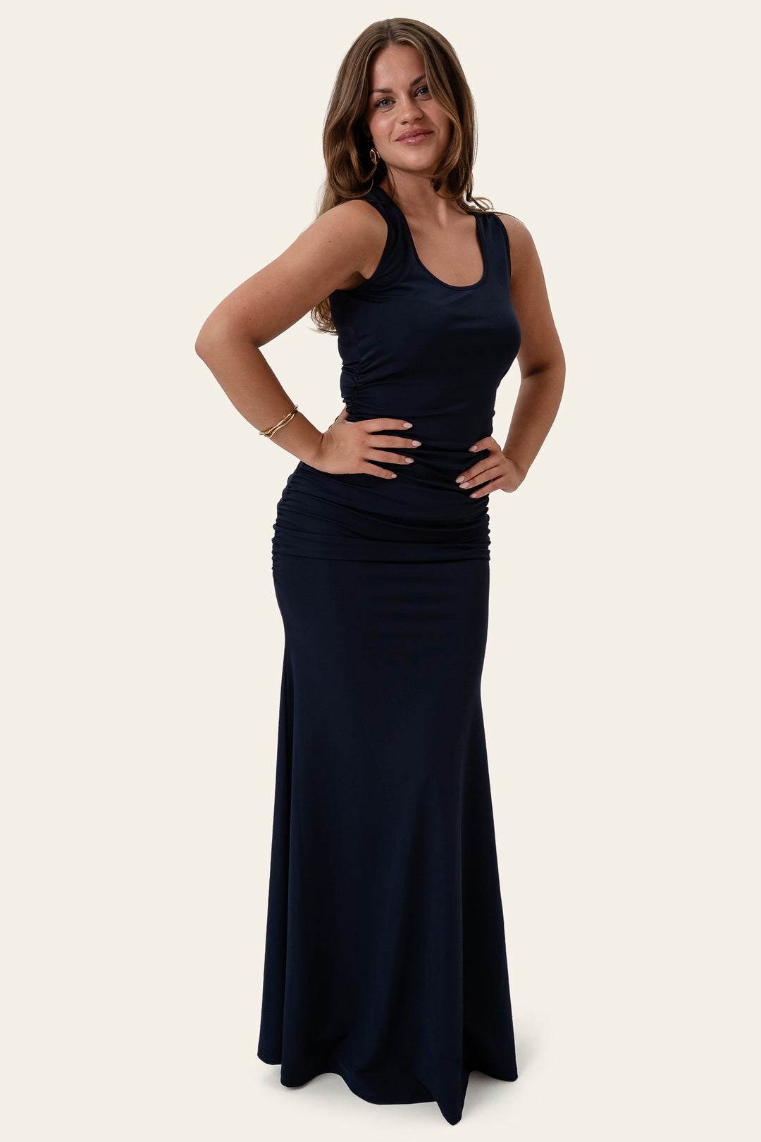 Anna Maxi Dress Navy