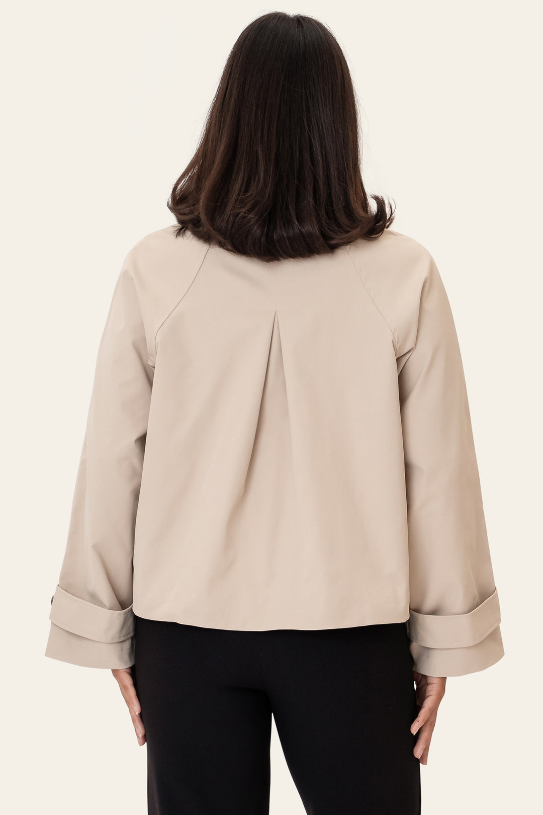 Ava Short Trenchcoat Beige