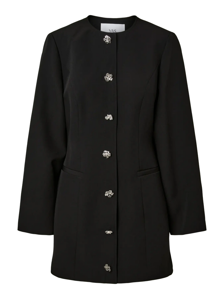 Laulin Sculpted Blazer Dress Show Black