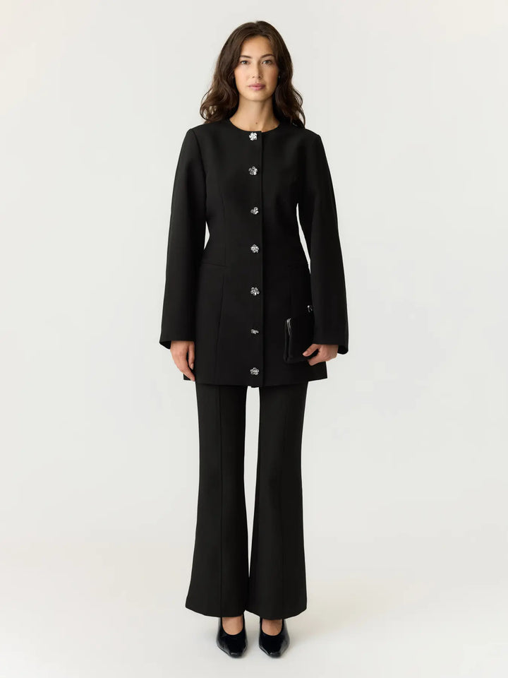 Laulin Sculpted Blazer Dress Show Black
