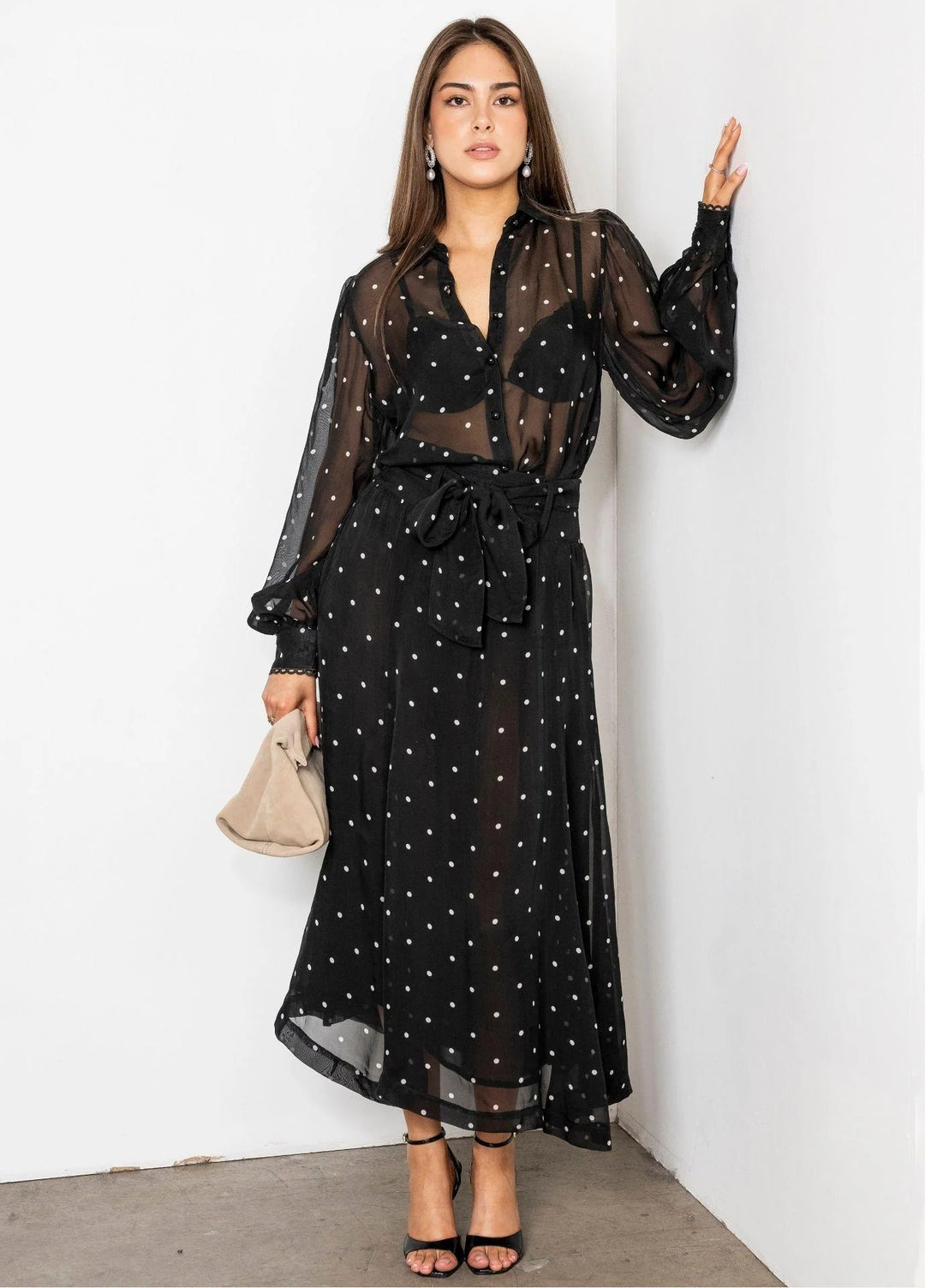 Vanja Skirt Black Pearl