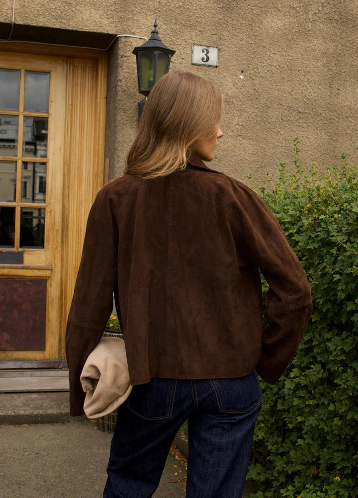 Bridget Suede Jacket Coffee
