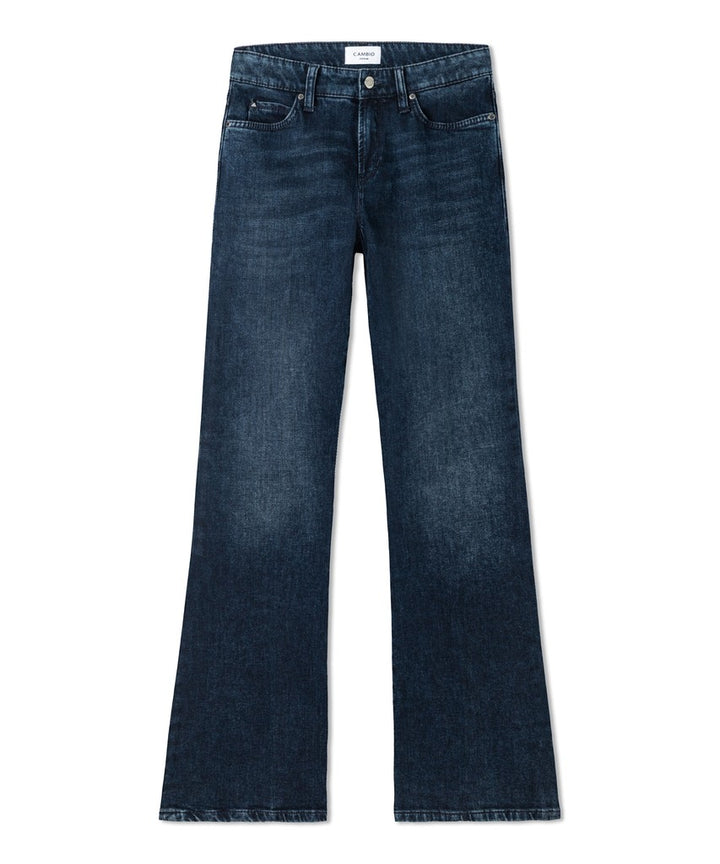 Paris flared midnight indigo