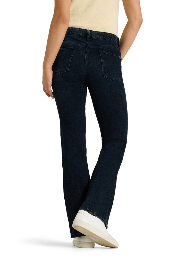 Paris flared midnight indigo