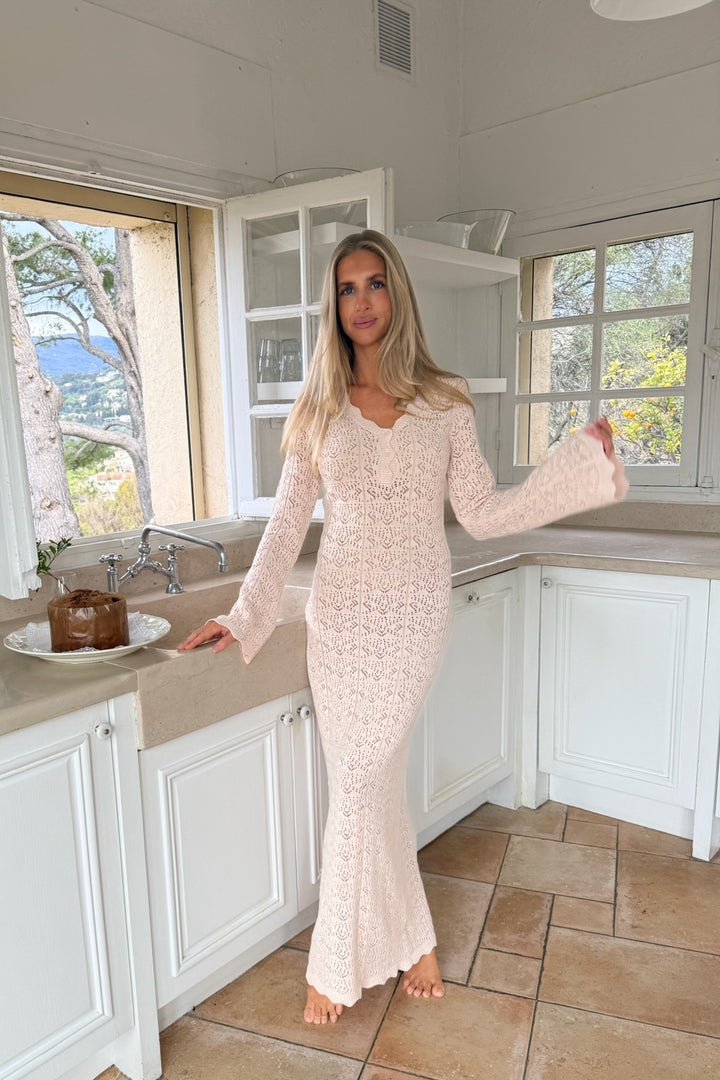 Dagmar Maxi Dress Light Pink