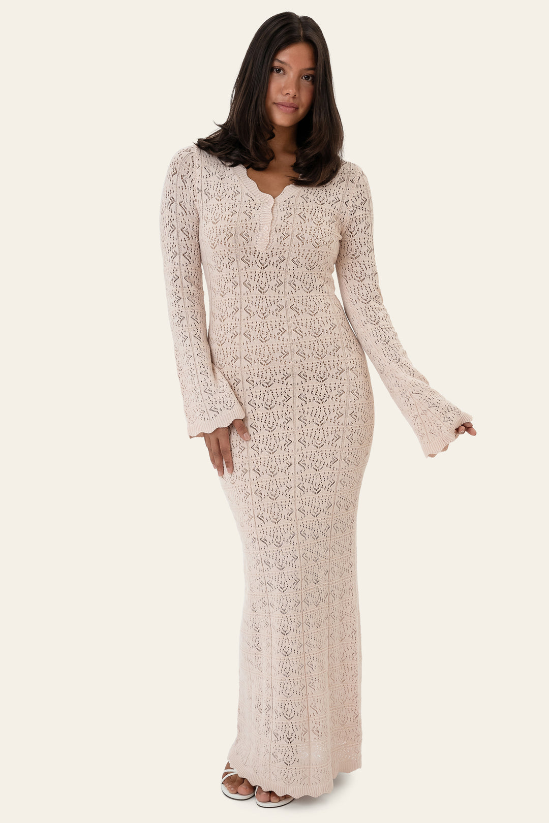 Dagmar Maxi Dress Light Pink
