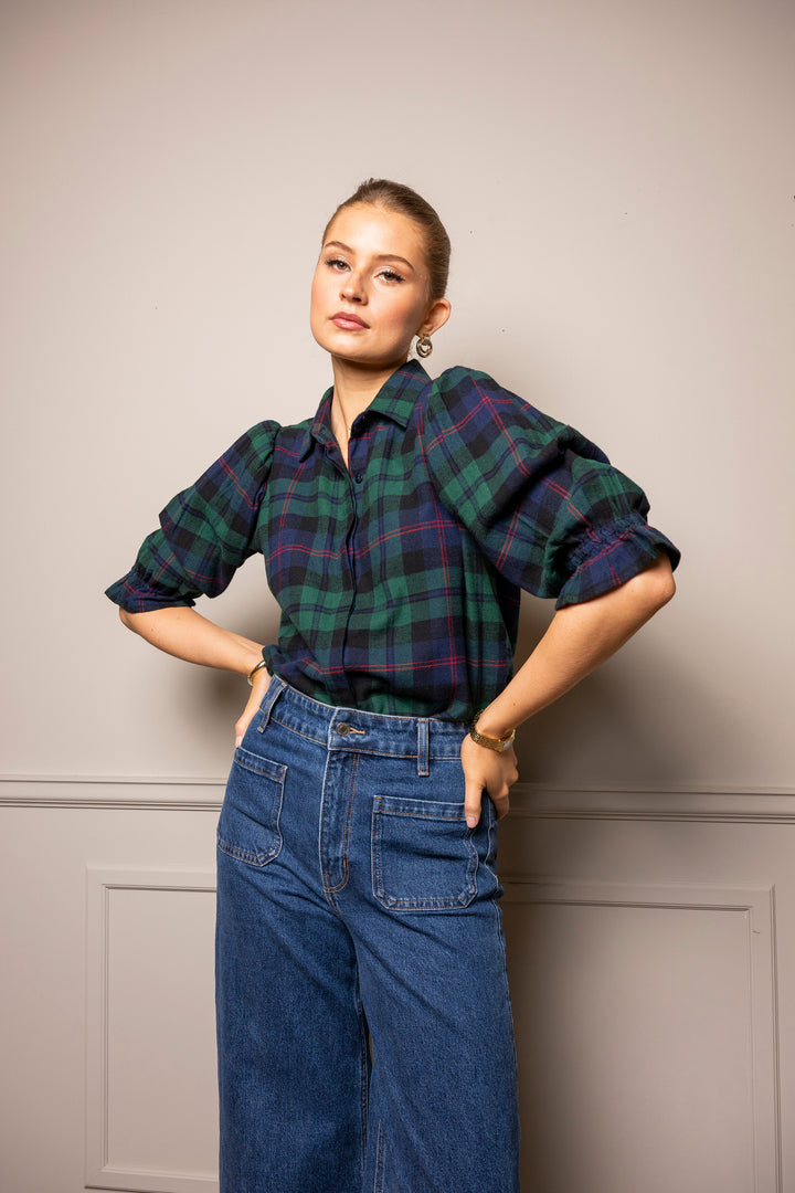 Amy Shirt Scottish Plaid