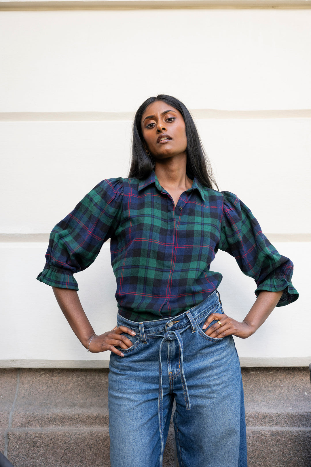 Amy Shirt Scottish Plaid
