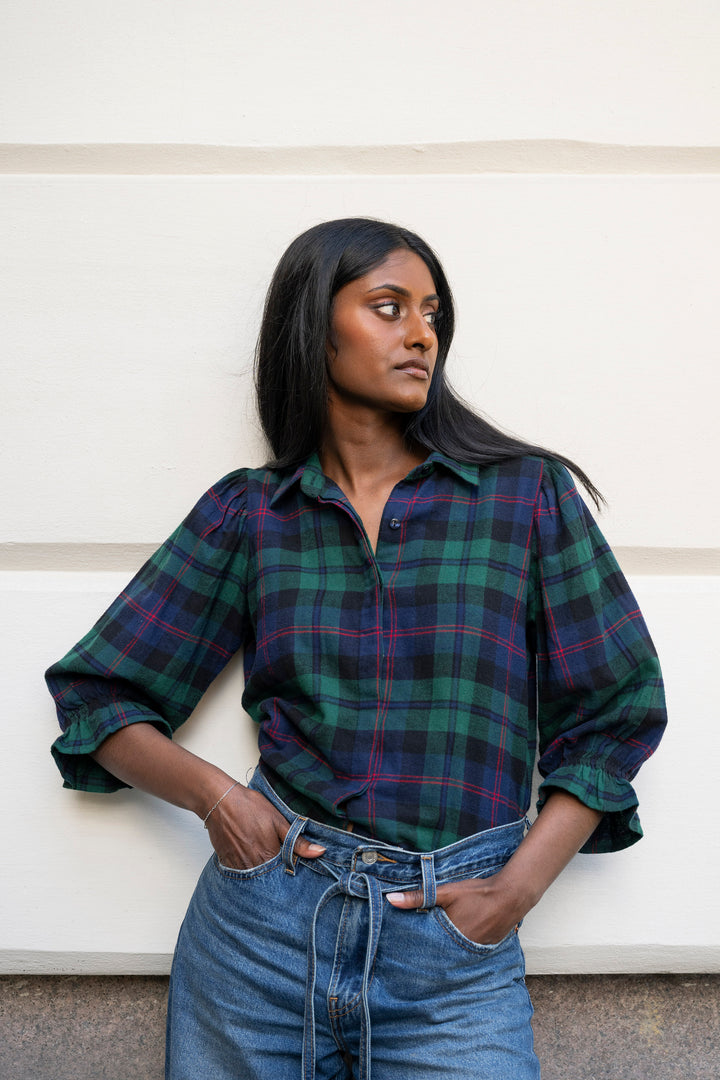 Amy Shirt Scottish Plaid