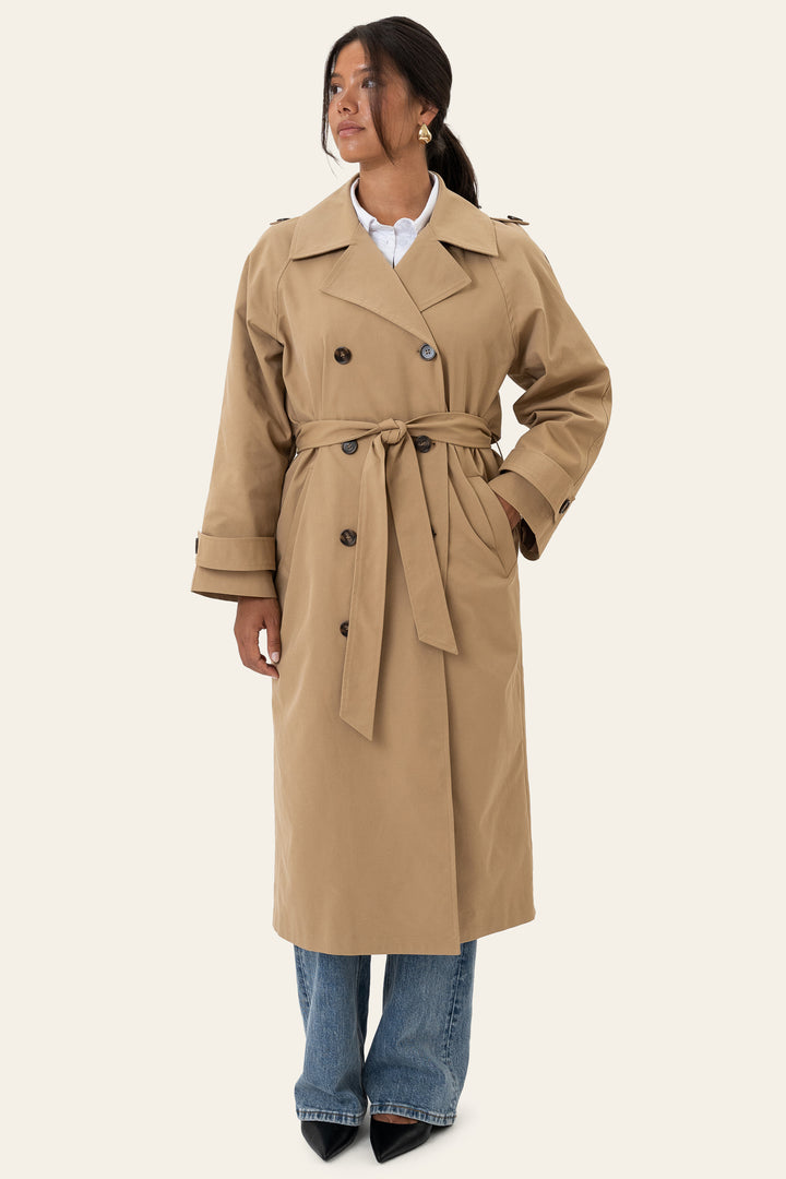 Evie Trenchcoat Camel