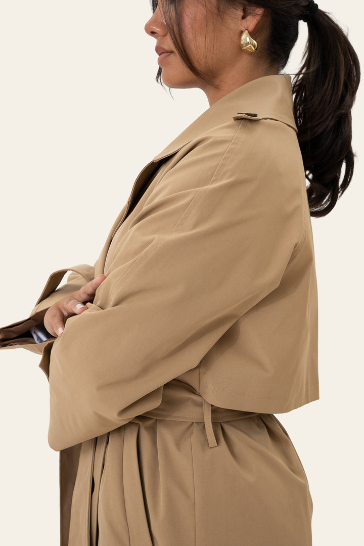 Evie Trenchcoat Camel
