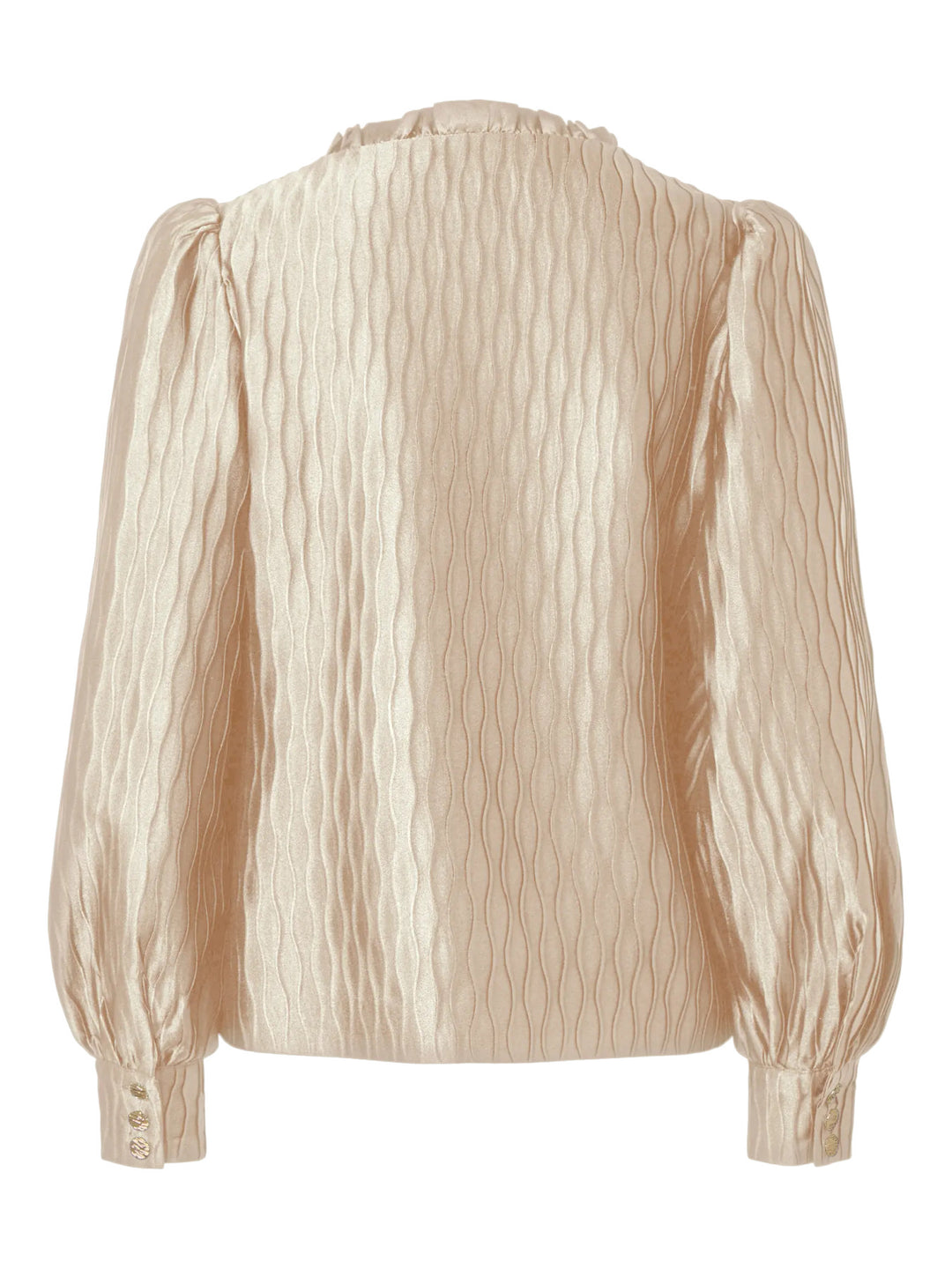 Ripple Ls V-Neck Shirt Sheer Bliss