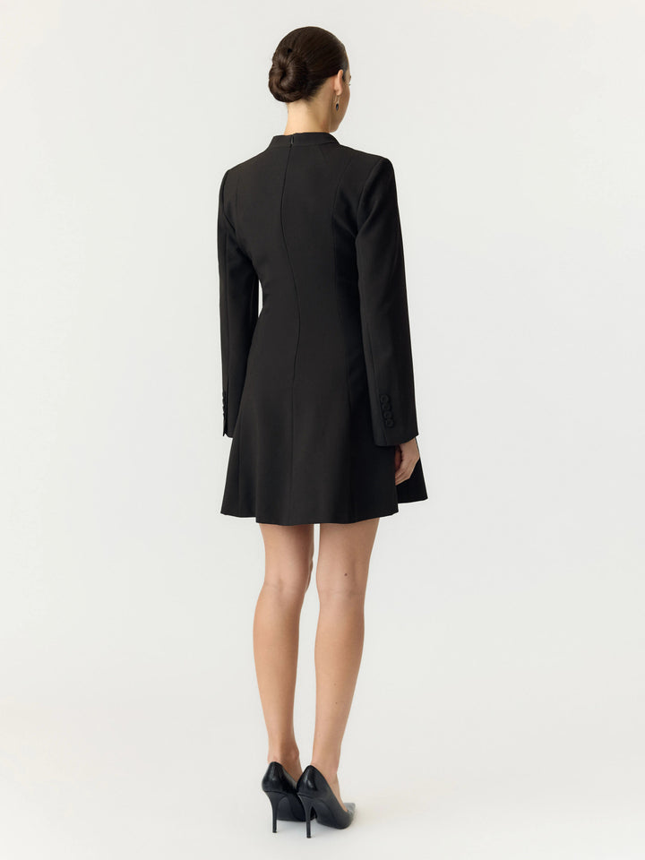 Belsie Ls Dress Black