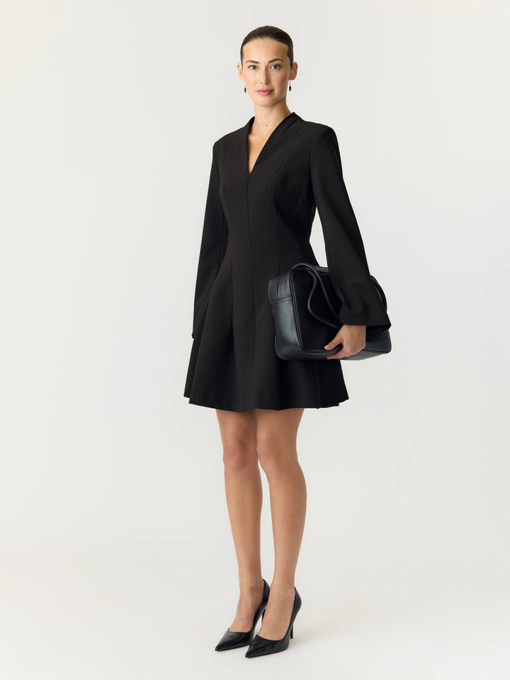 Belsie Ls Dress Black